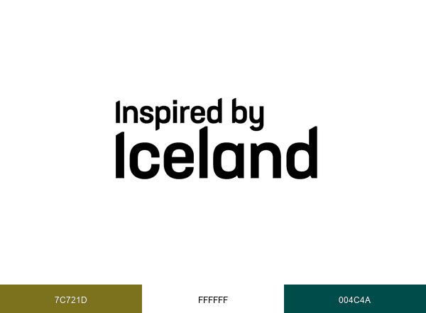 Visit Iceland brand color palette