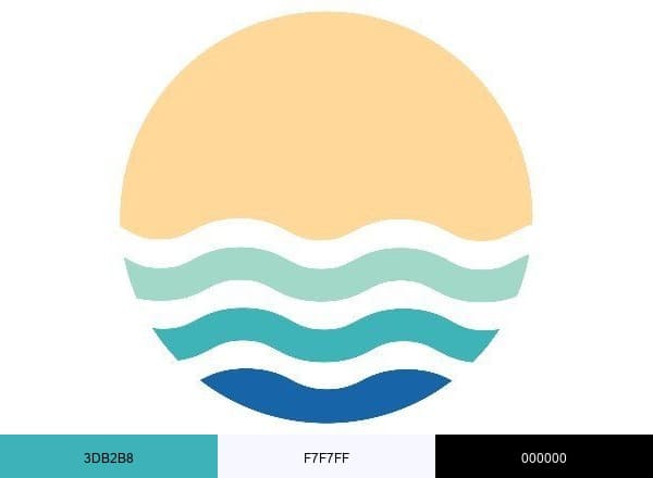 Visit Lauderdale brand color palette