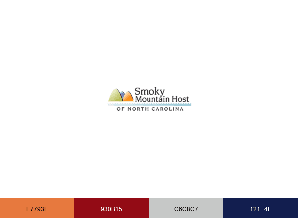 Visit Smokies | North Carolina brand color palette