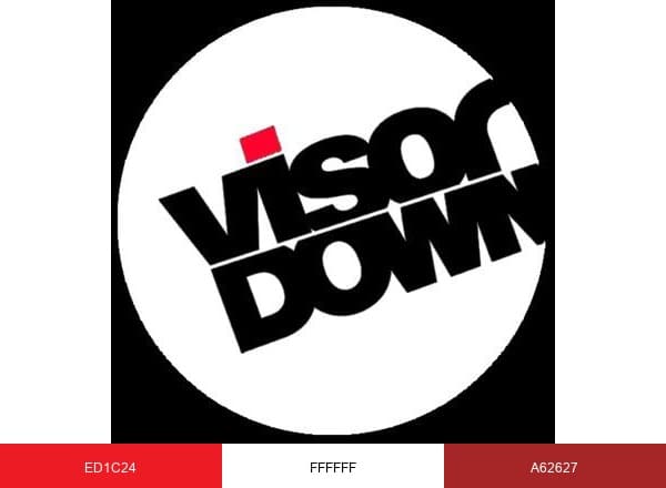 Visordown brand color palette