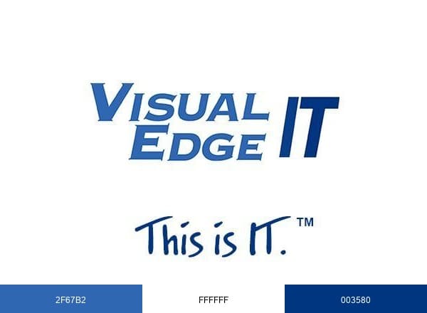 Visual Edge IT brand color palette