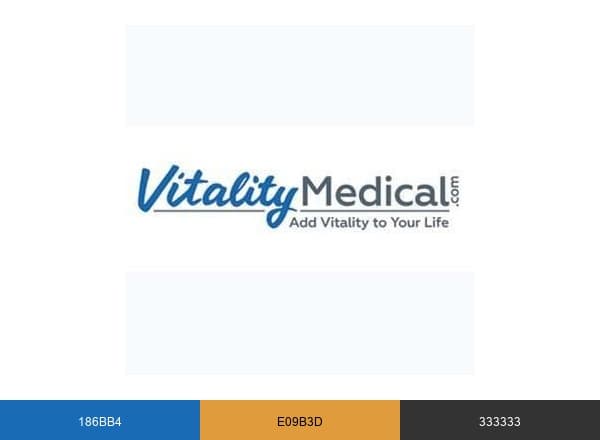 Vitality Medical brand color palette