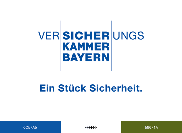 Versicherungskammer Bayern brand color palette