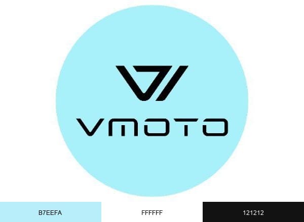 Vmoto brand color palette