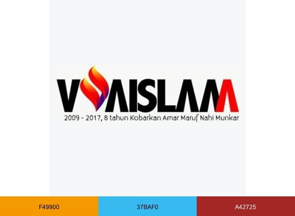 Voa Islam Online brand color palette