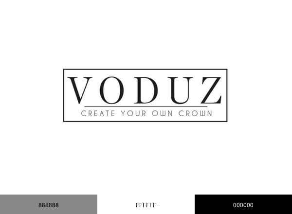 Voduz Hair brand color palette
