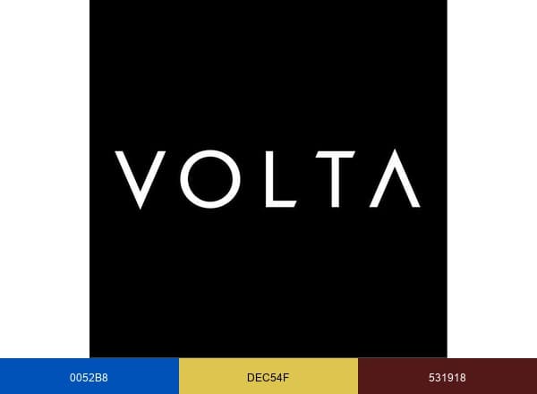 VOLTA Art Fair brand color palette
