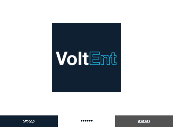 Volt Entertainment brand color palette