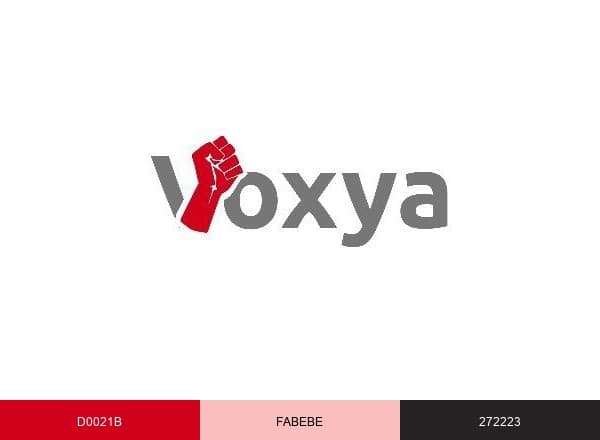 Voxya brand color palette