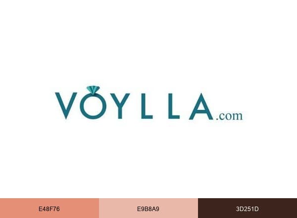 Voylla.com brand color palette