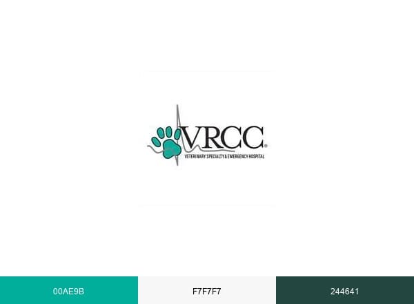 VRCC Veterinary Specialty and Emergency Hospital brand color palette