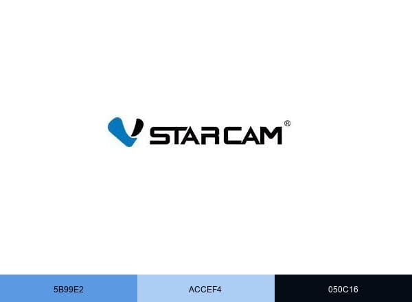 VStarcam brand color palette