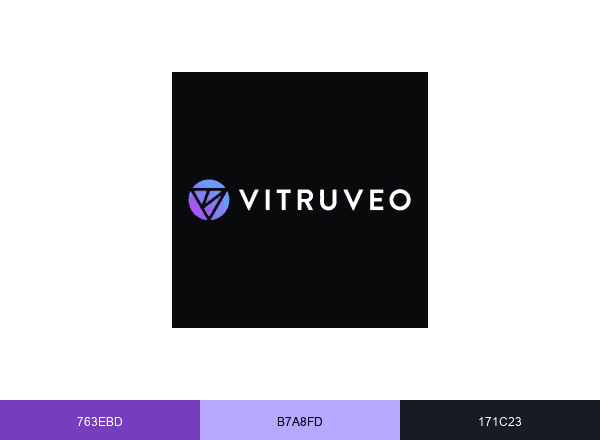 Vitruveo Blockchain brand color palette