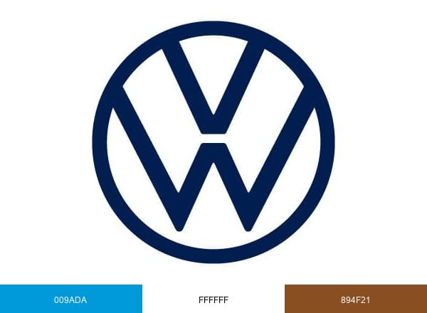 VW Credit brand color palette