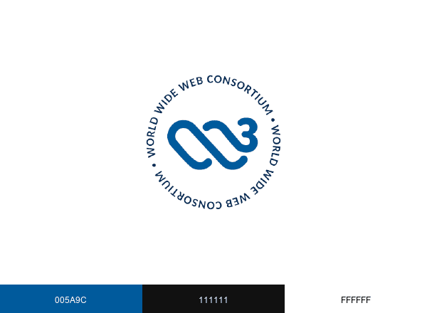 W3C brand color palette