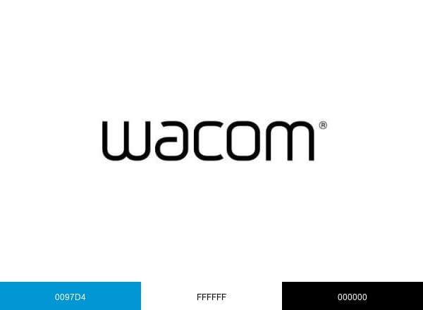 Wacom brand color palette