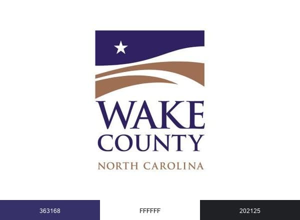 Wake County Government brand color palette