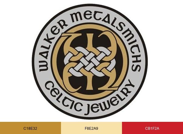 Walker Metalsmiths brand color palette