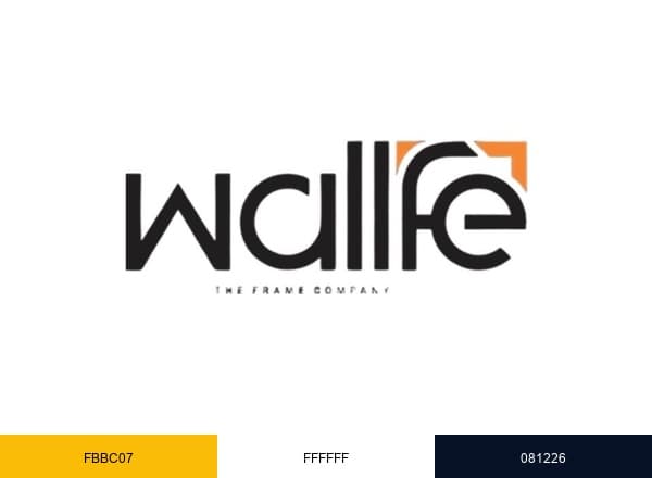 Wallfe "The Frame Company" brand color palette