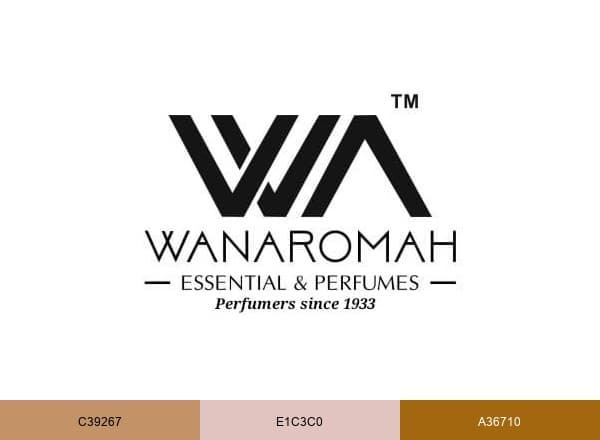 Wanaromah Essential & Perfumes brand color palette