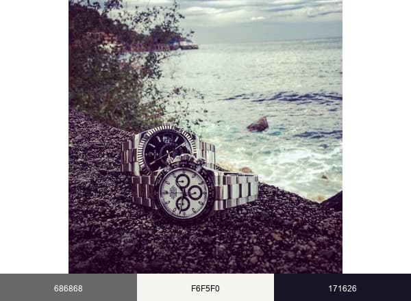 Watches brand color palette