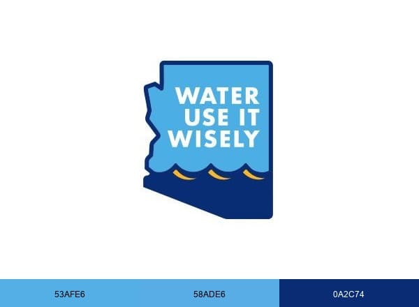 Water-Use It Wisely brand color palette