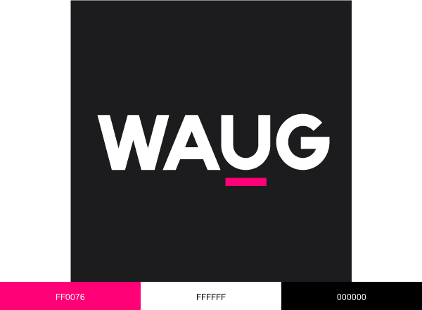 WAUG brand color palette