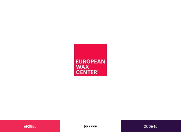 European Wax Center brand color palette