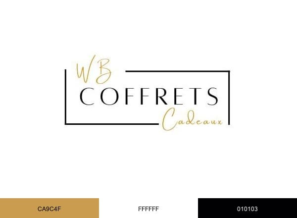 WB Coffrets Cadeaux brand color palette