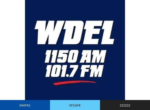101.7FM brand color palette