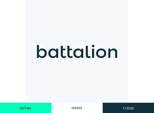 Battalion brand color palette
