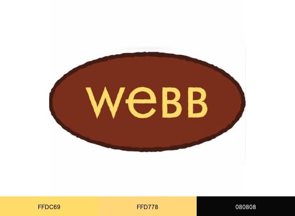 Webb Landscape brand color palette