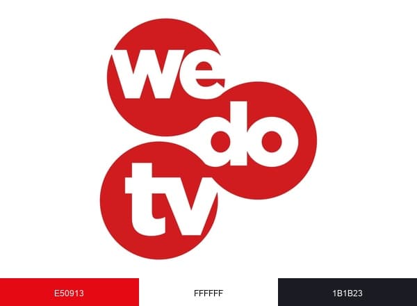 wedotv DACH brand color palette