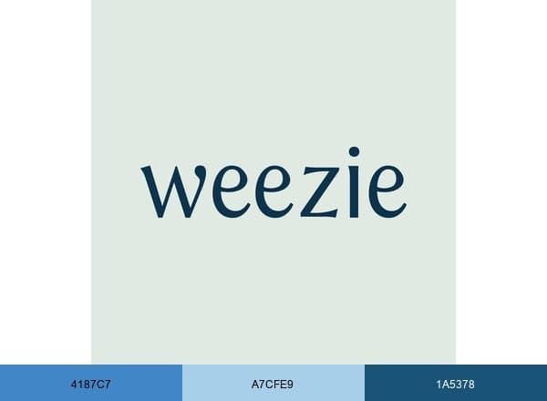 Weezie Towels brand color palette