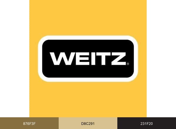 The Weitz Company brand color palette