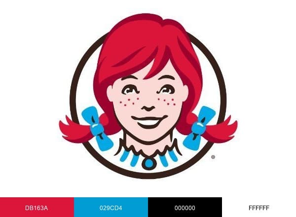 Wendy's® brand color palette