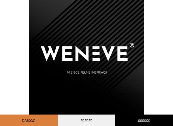 Weneve brand color palette