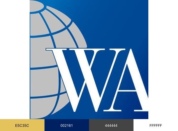 Western Asset brand color palette