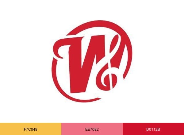 West Music brand color palette