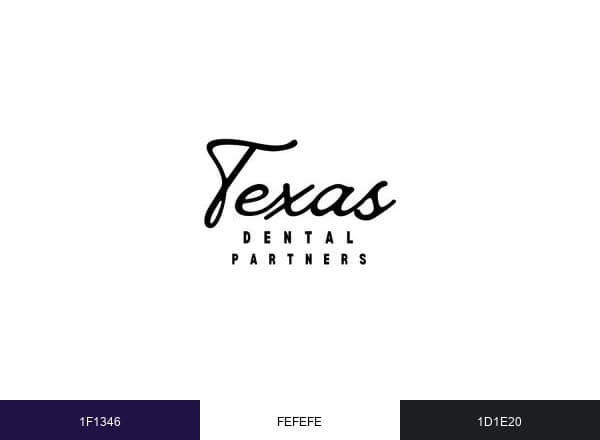Texas Dental Partners brand color palette