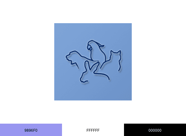 Westside Veterinary Center brand color palette