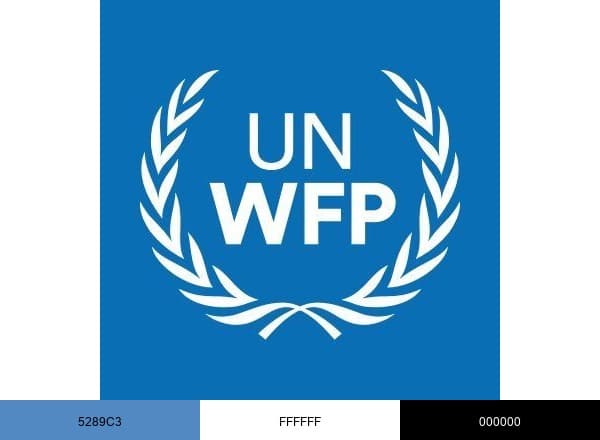 World Food Programme brand color palette