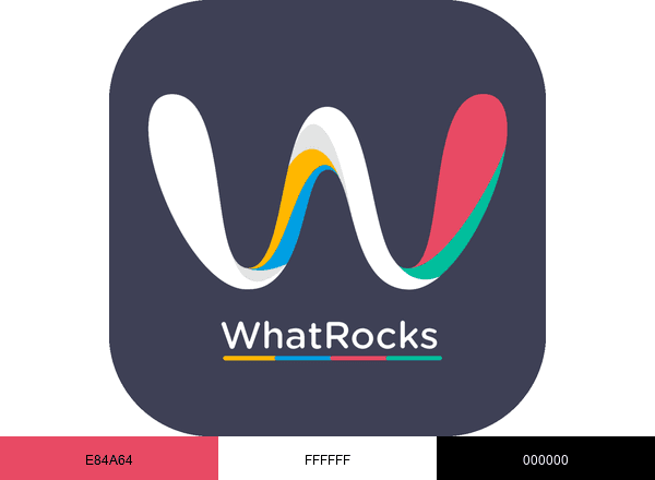 WhatRocks brand color palette