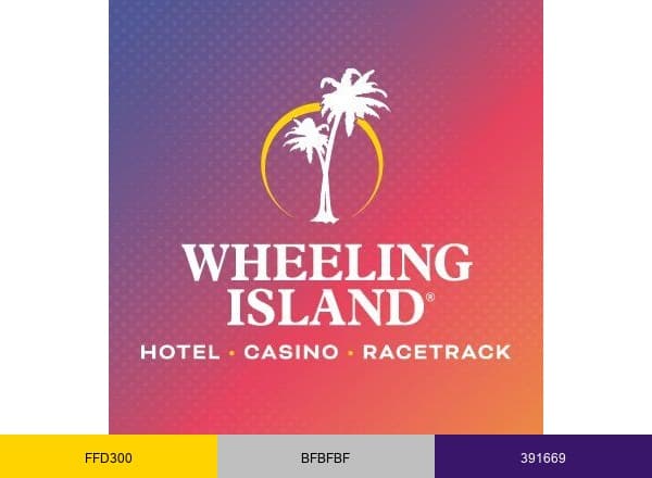 Wheeling Island Casino brand color palette