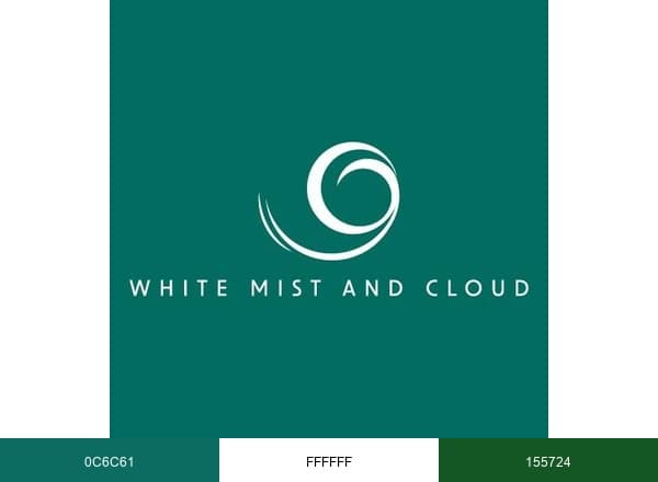 White Mist Cloud Mena brand color palette