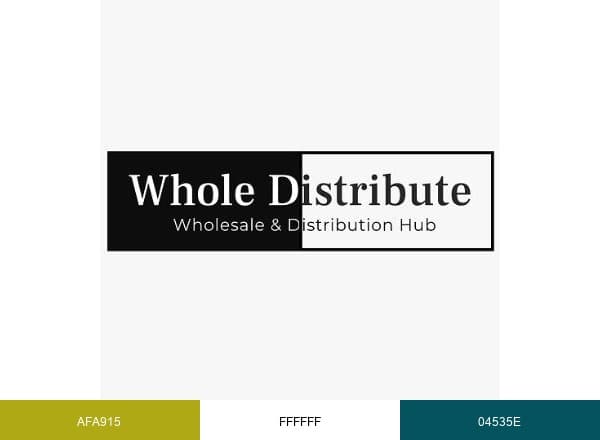 Whole Distribute brand color palette