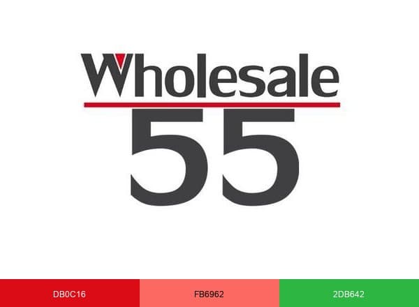 Wholesale55 brand color palette