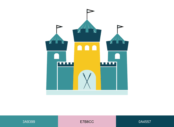 Wildly Enough brand color palette