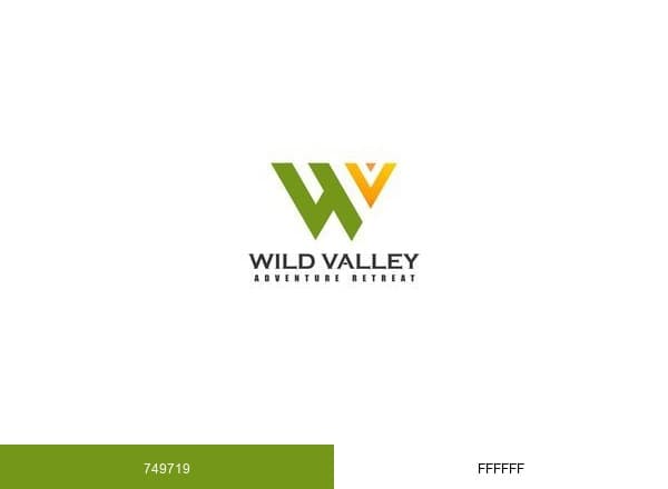 WildValley Adventure Retreat brand color palette