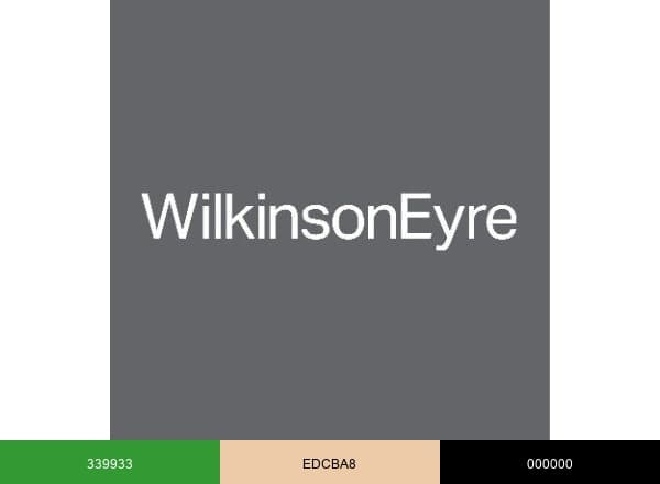 WilkinsonEyre brand color palette